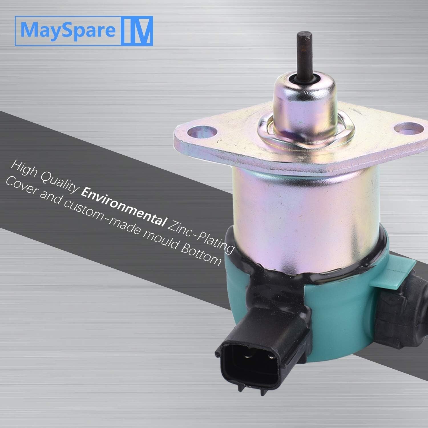 12V Fuel Shut Off Solenoid Compatible with Kubota D-Series – Easy Installation