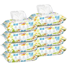 Load image into Gallery viewer, Gentle Unscented Baby Wipes - 640 Count in 8 Flip-Top Packs for Sensitive Skin