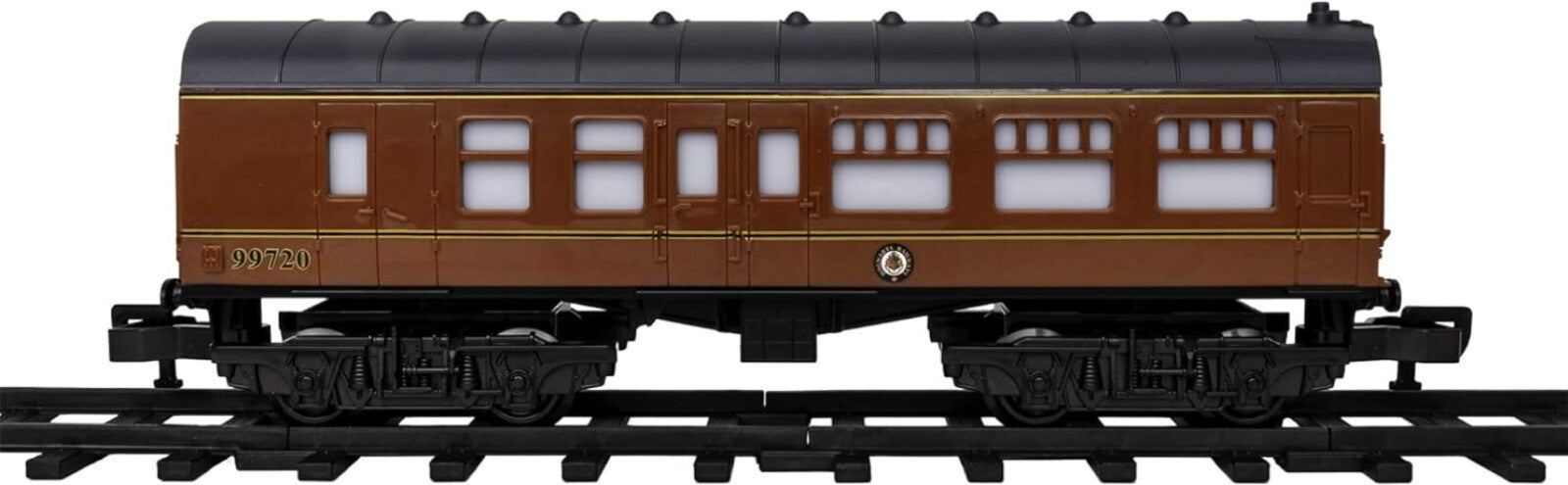 Hogwarts Express Battery-Powered Train Set with Sound, Smoke & Light Effects