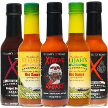 Load image into Gallery viewer, 5 Pack Gourmet Hot Sauce Gift Set - Award Winning Variety for Spice Lovers