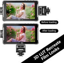 Load image into Gallery viewer, Compact 5.5-Inch 4K Monitor with 1200 Nits &amp; Custom LUT Loading for Video Shoots