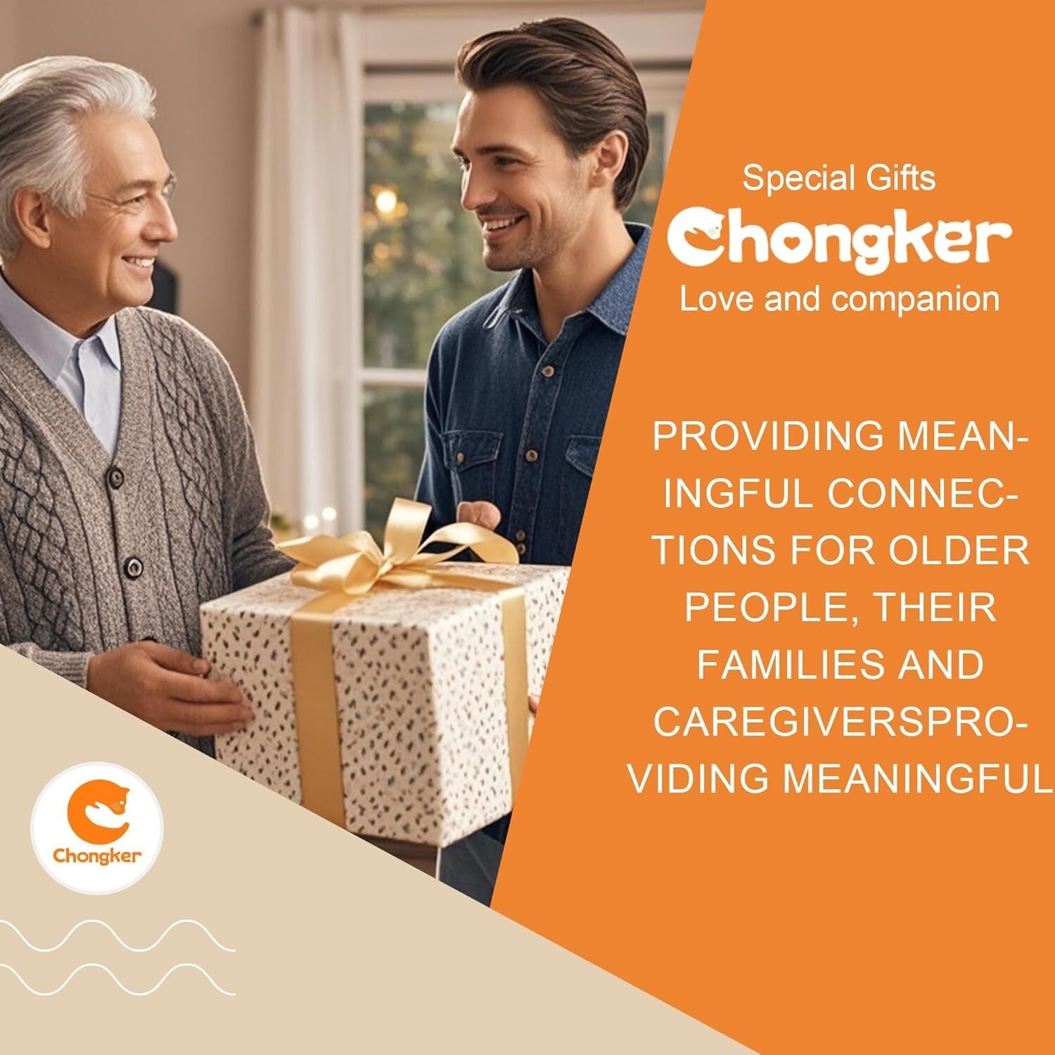 Chongker Handmade Cat Plush - Realistic White Ragdoll for Emotional Support