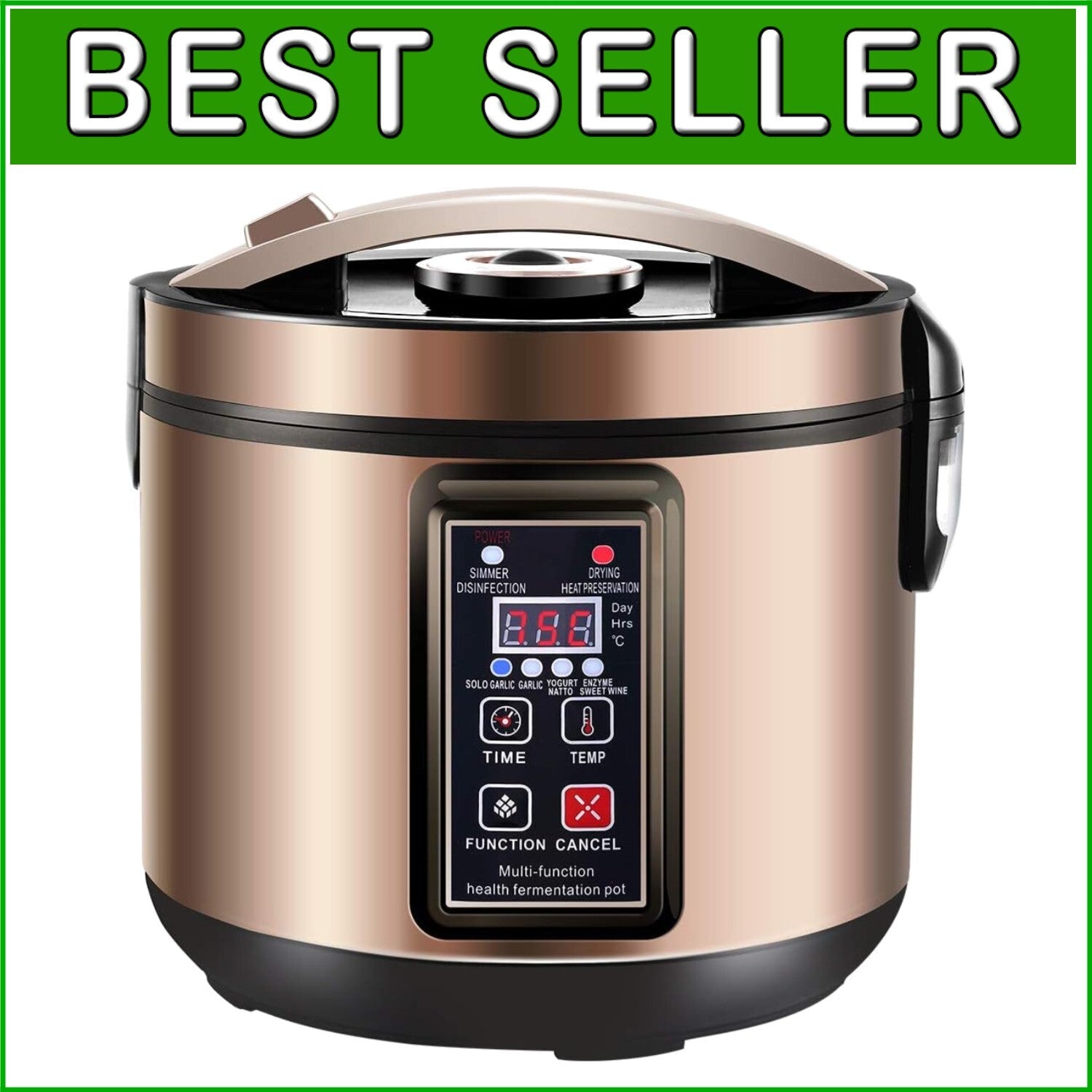 Full Automatic 6L Fermenter for Black Garlic, Kimchi, and Sweet Rice Wine