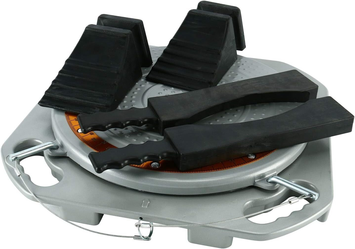 Pre-Assembled Wheel Alignment Plate for Cars and Trucks - Easiest Setup