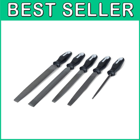 Crescent 5-Piece General Purpose File Set - Ergonomic Comfort & Functionality