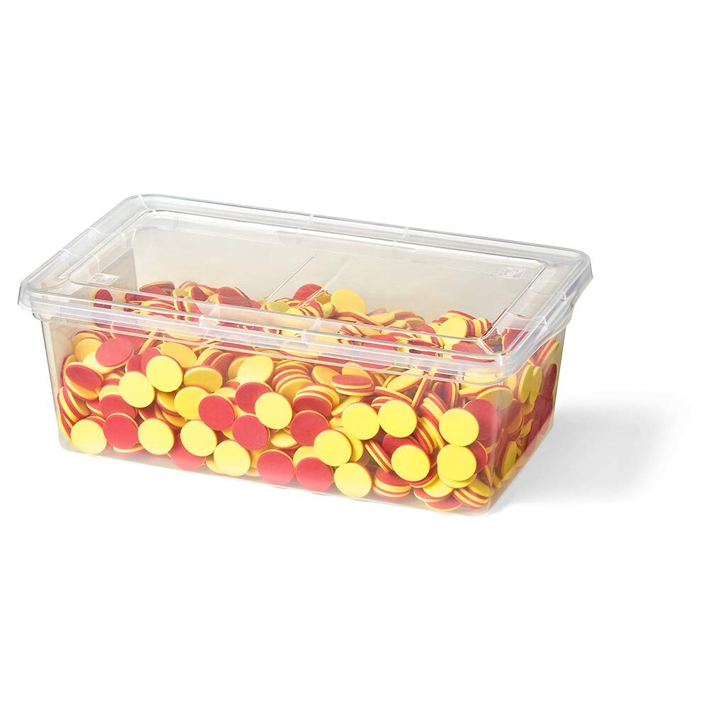 Engaging Math Manipulatives: 1000 Foam Counting Chips for Early Learning
