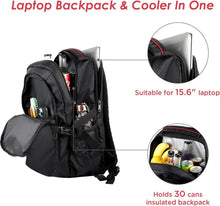 Load image into Gallery viewer, Leakproof 22L Backpack with Cooler &amp; Laptop Compartment - On-the-Go Essential