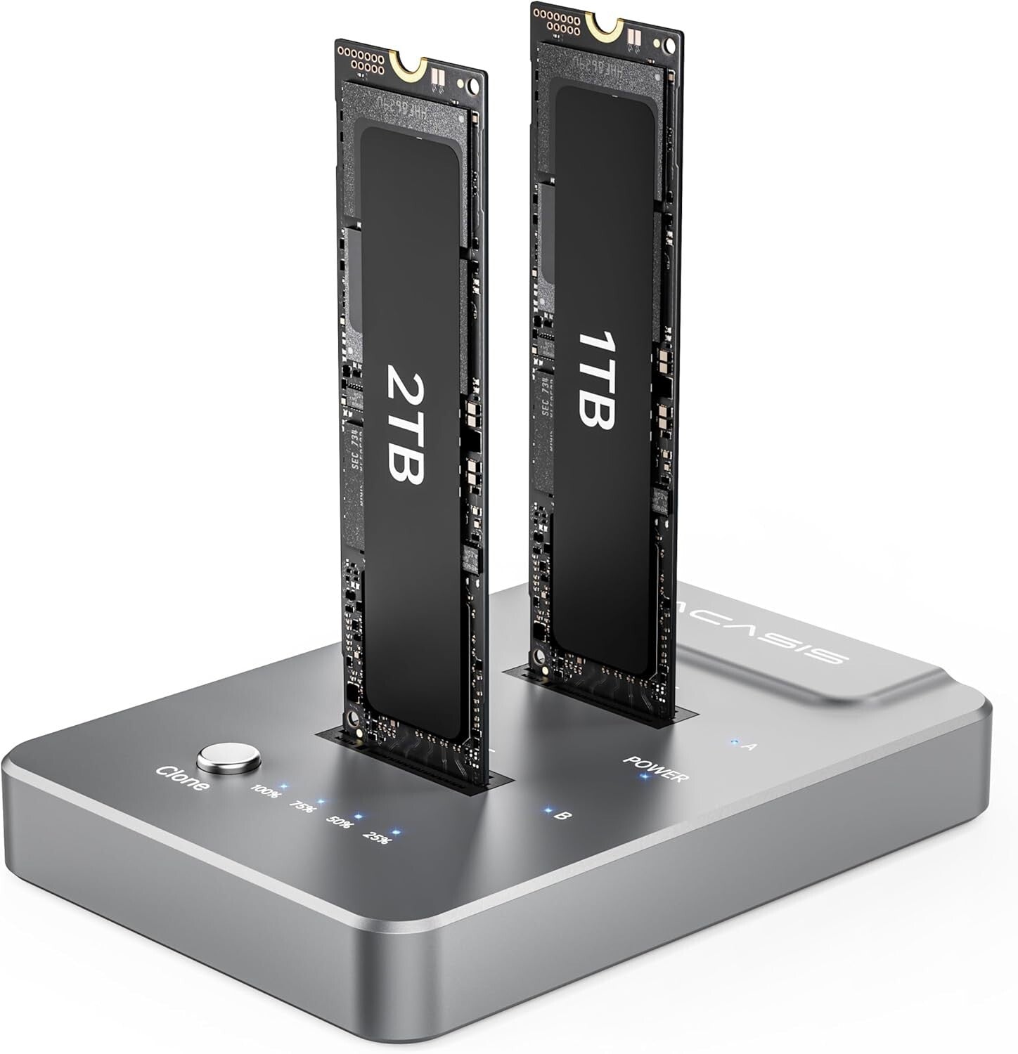 Portable ACASIS M.2 Duplicator - 8TB SSD Cloner with Super Speed Data Transfer