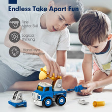 Load image into Gallery viewer, Transforming Robot Toy - 5 Take Apart Vehicles to Encourage Creativity in Kids