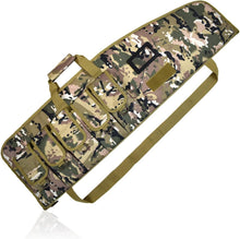Load image into Gallery viewer, Tactical Soft Gun Case, 42" Camouflage Rifle Bag with 5 Pouches &amp; Sling