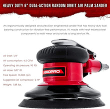 Load image into Gallery viewer, High-Performance 6" Dual-Action Palm Sander - Ideal for Automotive &amp; More
