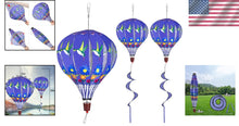 Load image into Gallery viewer, Weather Resistant Hummingbird Wind Spinners - Durable 59” Yard Decor, 2-Pack