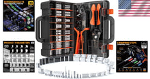 Load image into Gallery viewer, Versatile Crimping Tool Kit for JST, Du Pont, and Molex - 27 Connectors Included