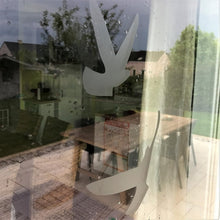 Load image into Gallery viewer, Translucent Bird Strike Prevention Stickers - 3 Sheets of Elegant Silhouettes