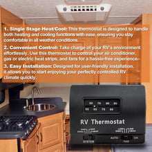 Load image into Gallery viewer, Innovative Coleman Thermostat - Single Stage Heat/Cool for RV Air Conditioning
