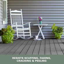 Load image into Gallery viewer, Low-Lustre Slate Gray Porch &amp; Patio Floor Paint - 1 Gallon, Waterproof, Durable