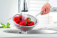 Load image into Gallery viewer, Lightweight 7.9 Inch Coarse Mesh Strainer - Ideal for Straining Soups and Salads