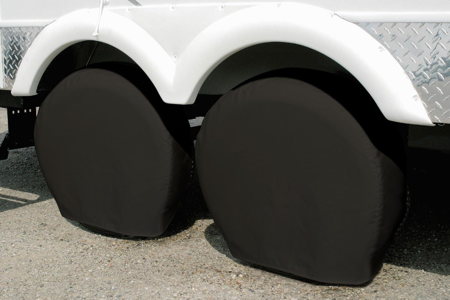 All-Season Tire Covers, Heavy-Duty 4-Pack, Fits 32-34.75 in for Various Vehicles