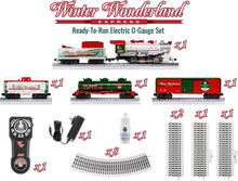 Load image into Gallery viewer, Winter Wonderland LionChief 5.0 Electric O Gauge Train Set with Bluetooth Remote