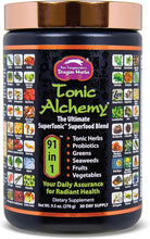 Load image into Gallery viewer, Superfood Greens Powder with Probiotics &amp; Tonic Herbs - Delicious Peach Flavor