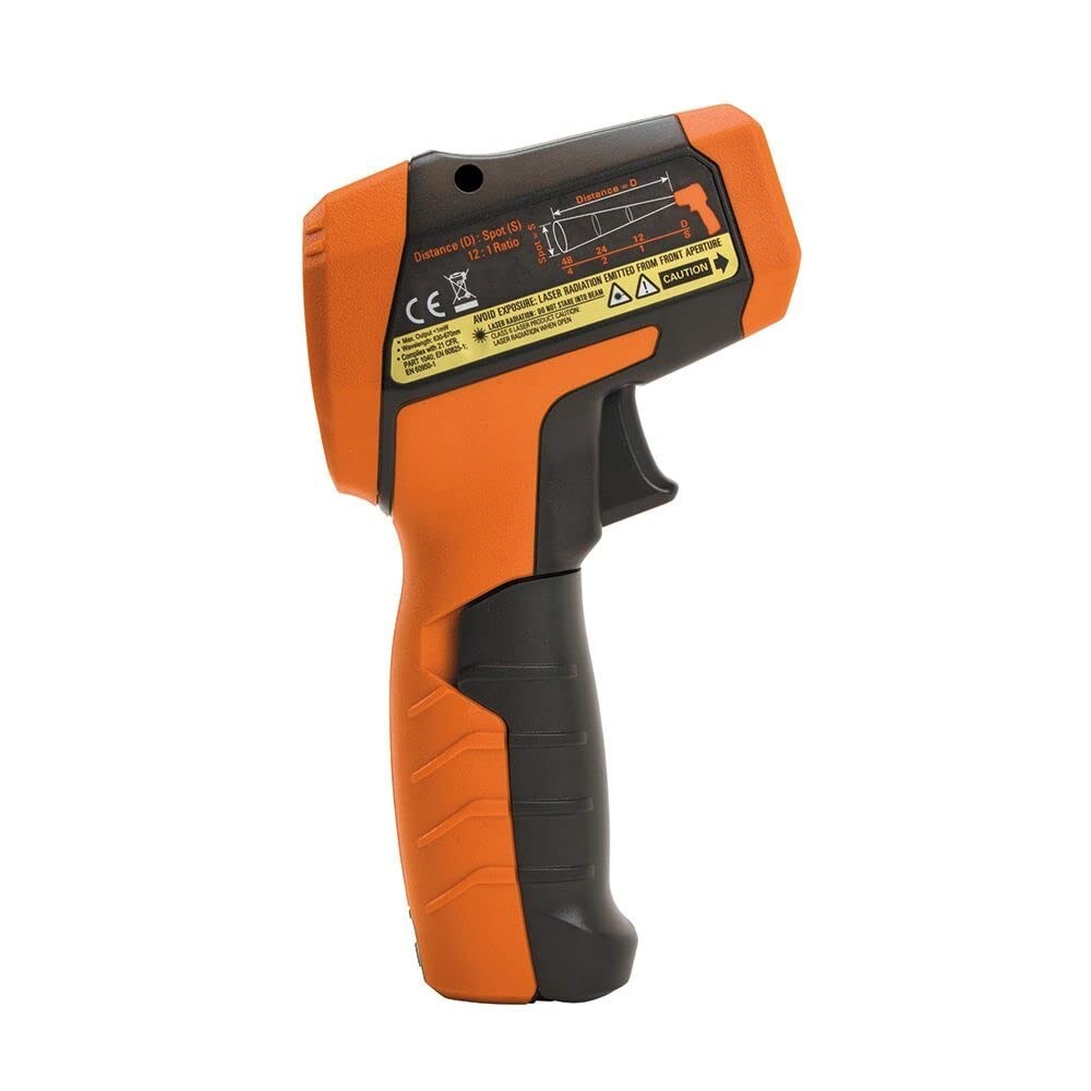 Advanced Digital Thermometer Gun with Dual Laser & Backlit Display, -22F to 752F