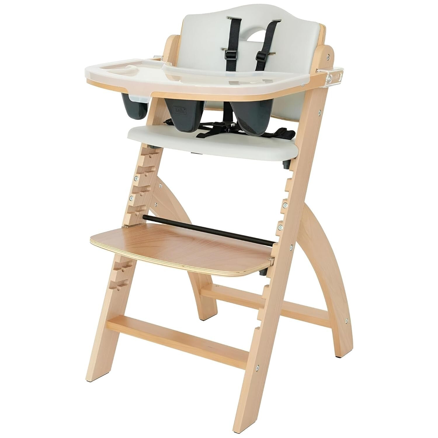 Stylish Adjustable High Chair for Toddlers - Easy Maintenance & Safety Features