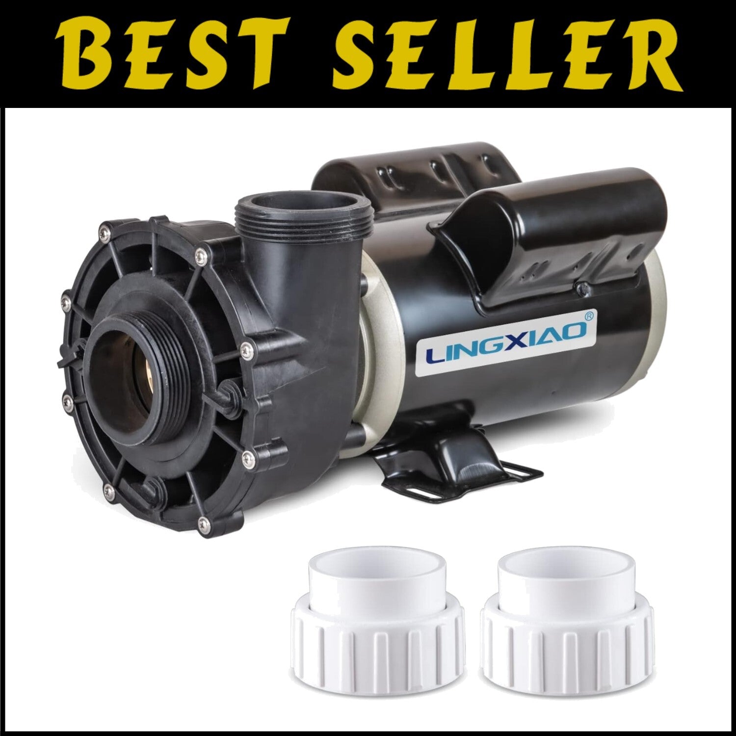 Whisper-Quiet 1.5HP SPA Pump - Perfect for Efficient Hot Tub Circulation