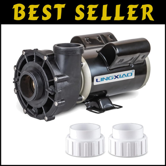 Whisper-Quiet 1.5HP SPA Pump - Perfect for Efficient Hot Tub Circulation