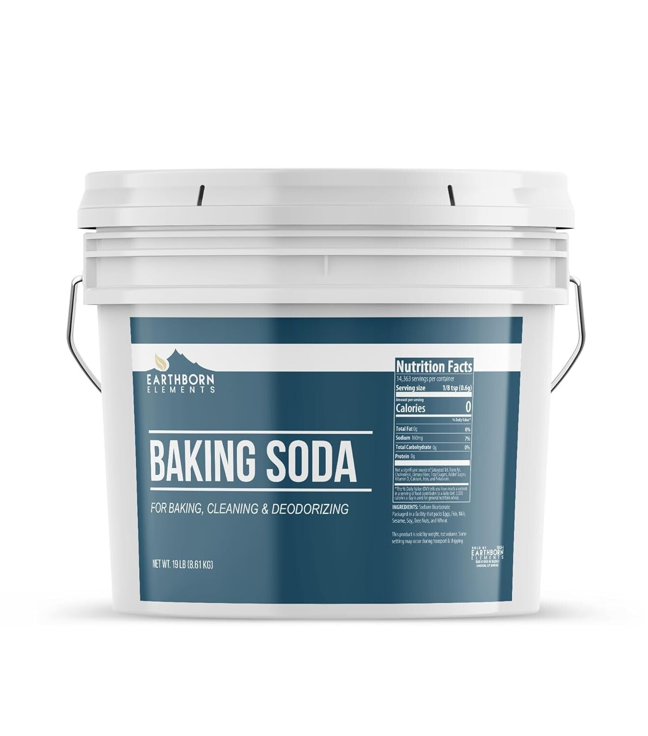 Versatile 2 Gallon Baking Soda: Ideal for Cooking and Eco-Friendly Cleaning