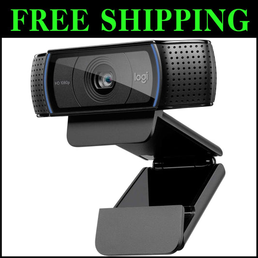 C920x Full HD Webcam | Perfect for Streaming, Video Calls & Content Creation