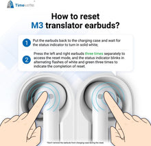 Load image into Gallery viewer, AI-Powered Language Translator Earbuds: 40 Languages, Active Noise Cancelling