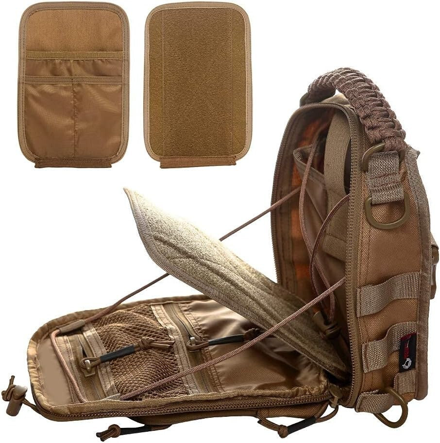 Versatile Tactical Sling Bag with Molle System - Ideal for Outdoor Adventures
