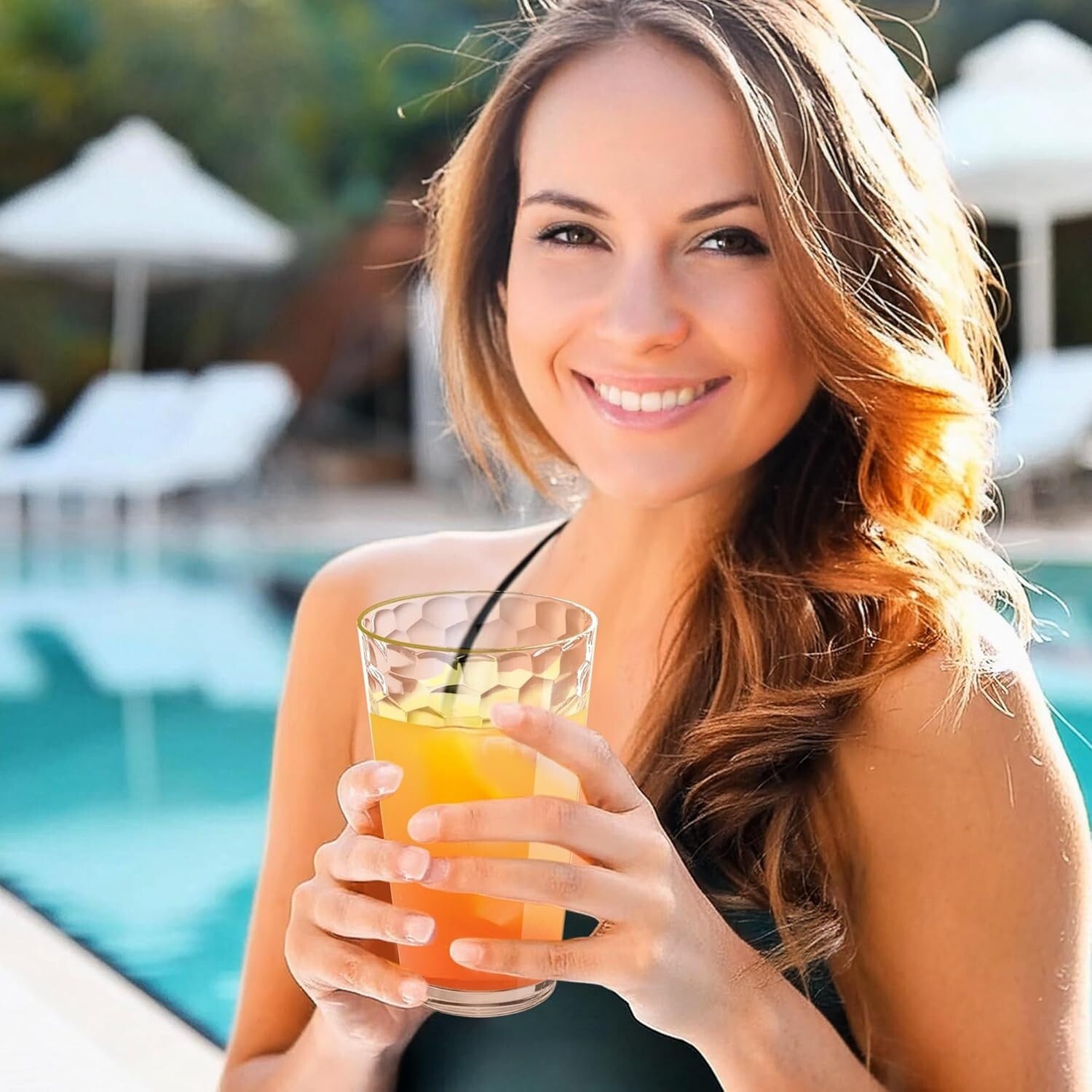 12-Piece Plastic Tumbler Set - Dishwasher-Safe, Reusable Drinkware for Parties