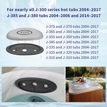 Load image into Gallery viewer, Grey Spa Pillow Inserts - 4-Pack with Support for Jacuzzi J-300 Series Hot Tubs