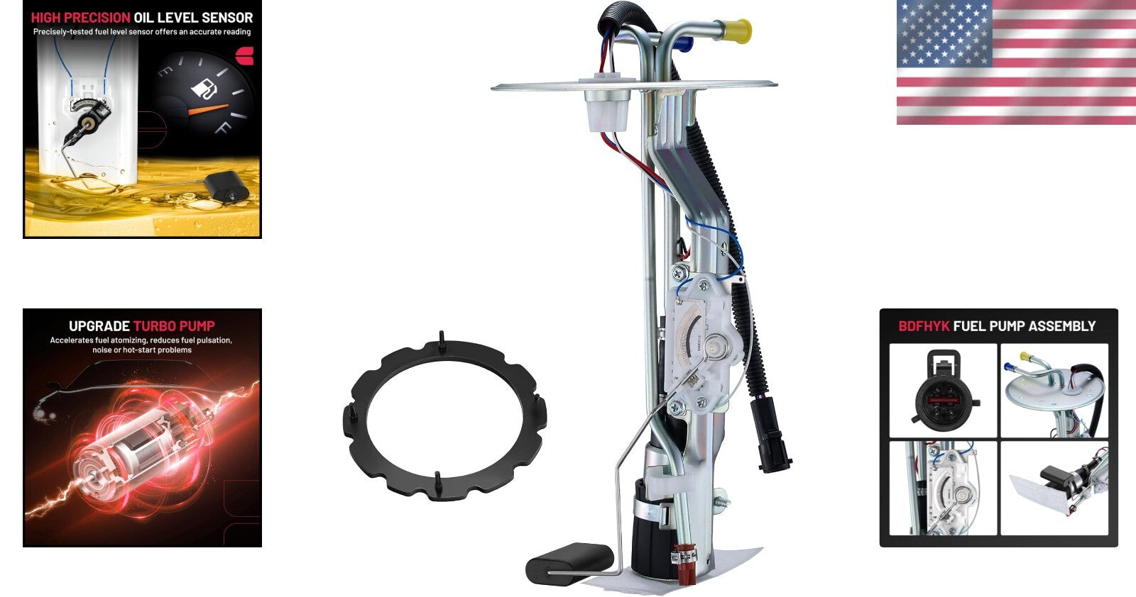 Efficient Fuel Pump Module for 1997-1998 F-Series Trucks – Vehicle Specific