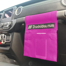Load image into Gallery viewer, Pink Mesh Sun Shade Top for Jeep Wrangler JL 2018-2023 – UV Blocker &amp; Noise R...