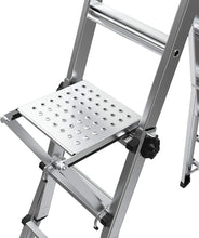 Load image into Gallery viewer, Multi-Use Ladder Accessory: Lightweight Work Platform with 375 lbs Load Capacity