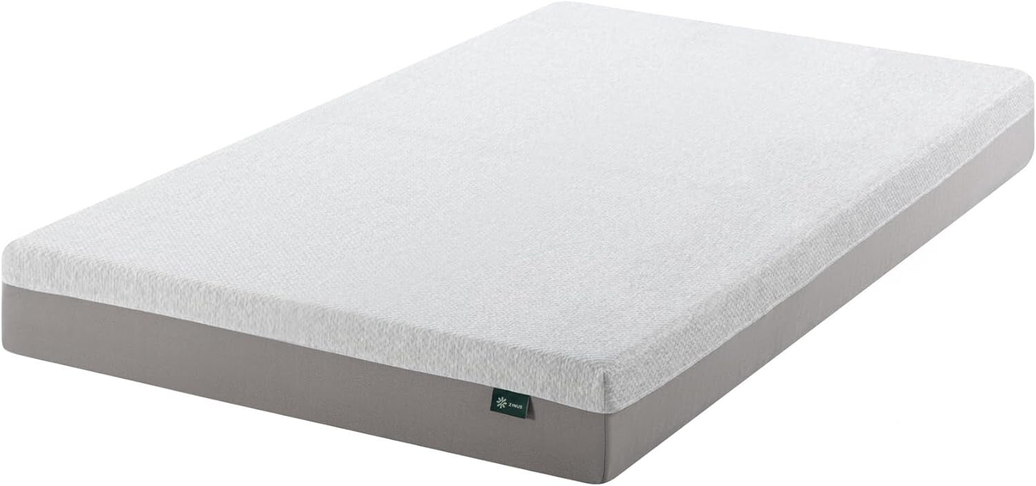 Breathable 6-Inch Twin Memory Foam Mattress with Pressure Relief Features