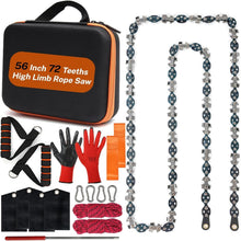 Load image into Gallery viewer, Versatile 56 Inch Rope Chain Saw with Durable Ergonomic Handle - Easy Pruning