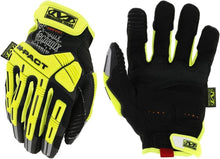 Load image into Gallery viewer, High-Visibility Cut Resistant Gloves L, Fluorescent Yellow &amp; Orange for Safety
