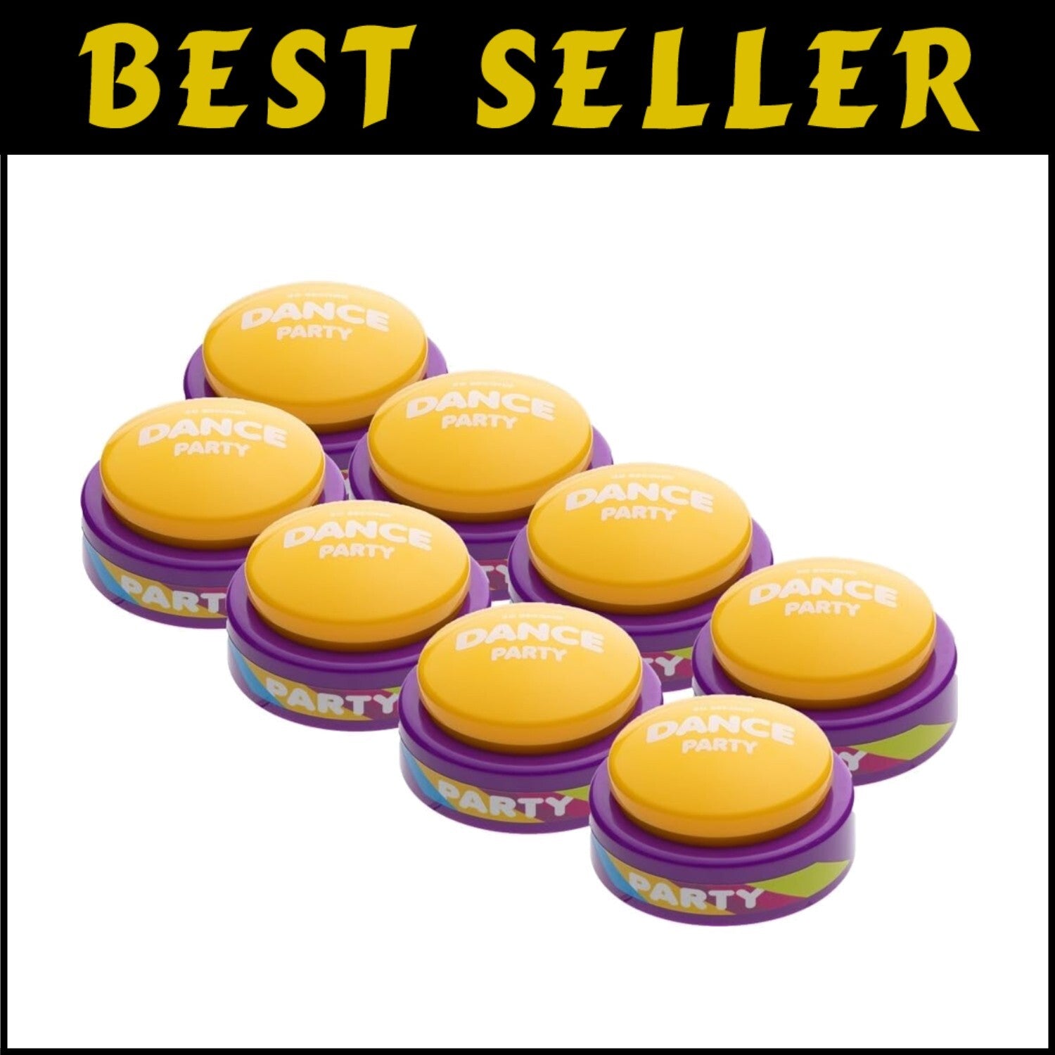 Portable 5-Song Button for Instant Fun - Ideal for Birthdays & Classroom Use