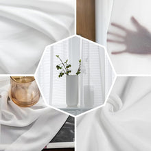 Load image into Gallery viewer, Contemporary Marble Textured Sheer Curtains – 63 Inches, Ideal for Every Room