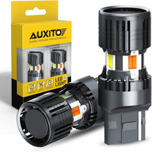 Load image into Gallery viewer, 600% Brighter 7444NA LED Bulbs with Built-in Resistor - Plug &amp; Play Convenience