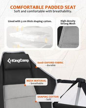 Load image into Gallery viewer, Aluminum Alloy Hammock Chair - Folding Rocker with Mesh Back for Camping Comfort