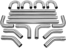 Load image into Gallery viewer, High-Quality Stainless Steel Exhaust Kit: 2-Inch Mandrel Bends &amp; Pipes Included