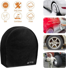 Load image into Gallery viewer, Elasticized Tire Covers for 29.25-31.75 Inch Wheels - Heavy-Duty &amp; Waterproof