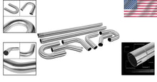 Load image into Gallery viewer, Flexible DIY Exhaust Kit: 8 Pcs Stainless Steel 2.5-Inch Mandrel Bends &amp; Pipes