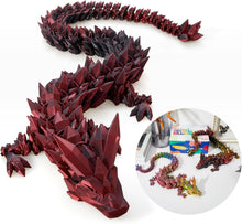 Load image into Gallery viewer, Mythical 30-Inch Articulated Dragon - Interactive Gift for Kids &amp; Collectors