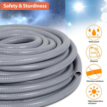 Load image into Gallery viewer, Premium 1/2" Liquid-Tight PVC Conduit Kit for Versatile Electrical Installations