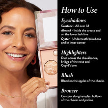 Load image into Gallery viewer, All-in-One Baked Palette with Bronzer, Blush, Highlighters &amp; Neutral Eyeshadows
